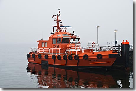Lotsenboot Holtenau in Kiel