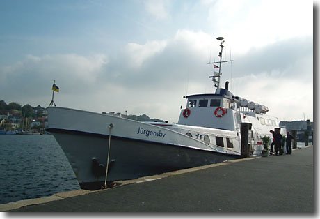 MS Jürgensby aus Flensburg