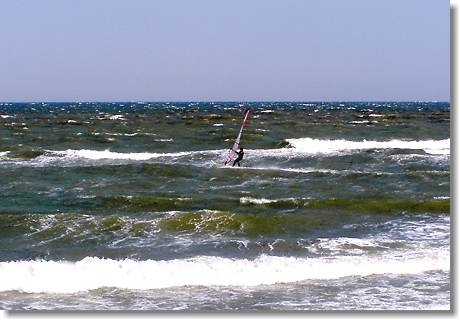 Windsurfen auf der Ostsee