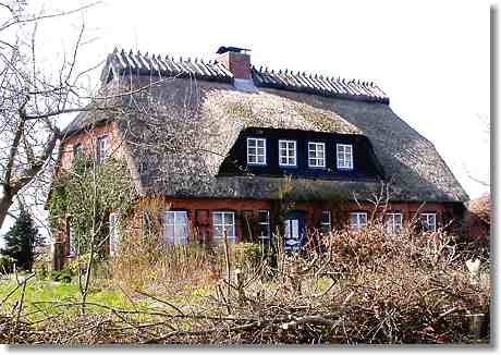 Reetdachhaus an der Ostsee