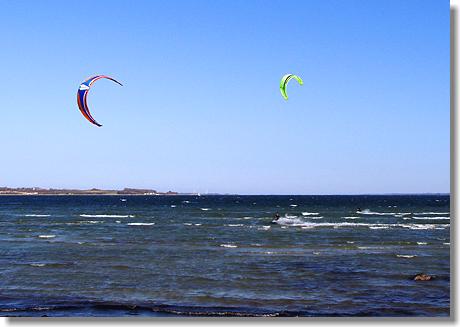 Kitesurfen auf der Ostsee