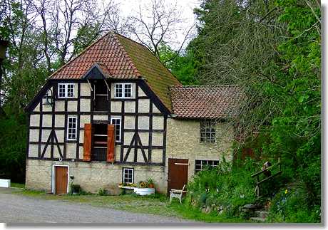 Die Wassermühle in Schaalby