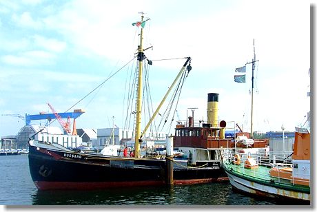 Tonnenleger/Dampfschiff Bussard