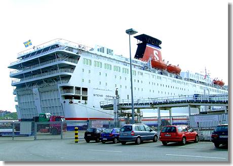 Stena-Line-Fähre in Kiel