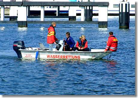 Wasserrettung auf der Schlei