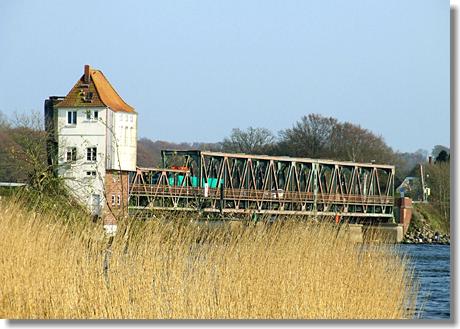 Eisenbahnbrücke in Lindaunis