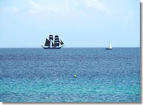 Segelboote auf der Ostsee