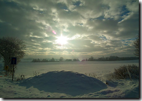 Winterimpression aus der Region Angeln