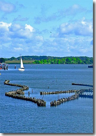 Der Heringszaun in Kappeln an der Schlei