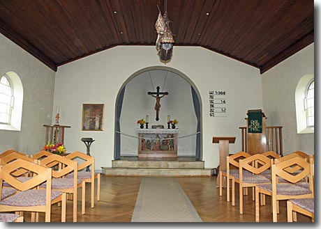 St. Petri-Kirche in Maasholm (Innenansicht)