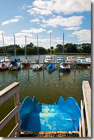 Wasserrutsche an der Schlei