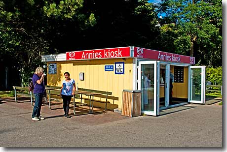 Annies Kiosk in Sønderhav (Süderhaff)