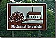 Autobahnschild Klosterinsel Bordesholm