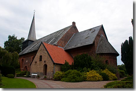 Die St.-Petri-Kirche in Rieseby