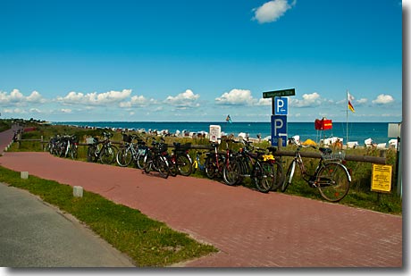 Parkplatz an der Ostsee