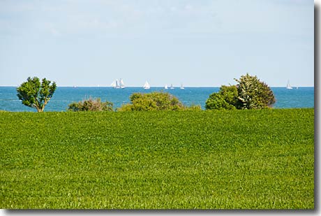 Ostseeblick in der Region Schwansen