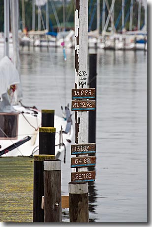Historisches Hochwasser in Arnis