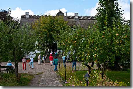 Reges Treiben vorm Landarzthaus