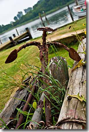 Anker an der Schlei