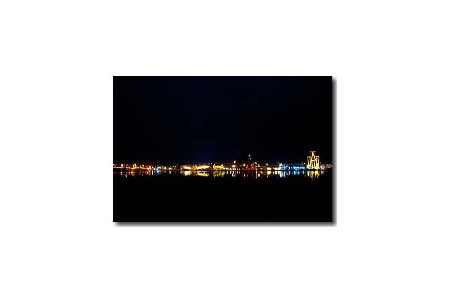 Kappeln bei Nacht Kappeln bei Nacht