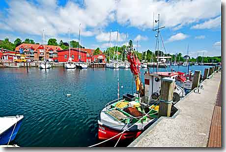 Hafen an der Ostsee
