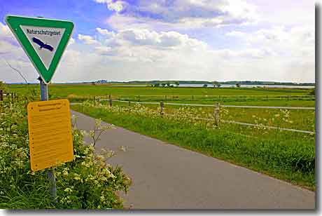 Schild Naturschutzgebiet Schwansener See Schild Naturschutzgebiet Schwansener See